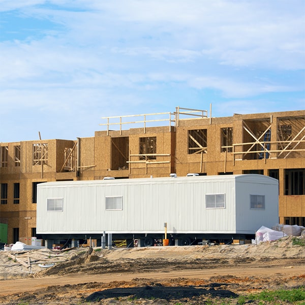 our construction site office trailers are compliant with safety and building codes